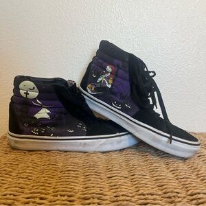 Vans Nightmare Before Christmas High Top Shoes Women’s Size 8/Men’s Size 6.5